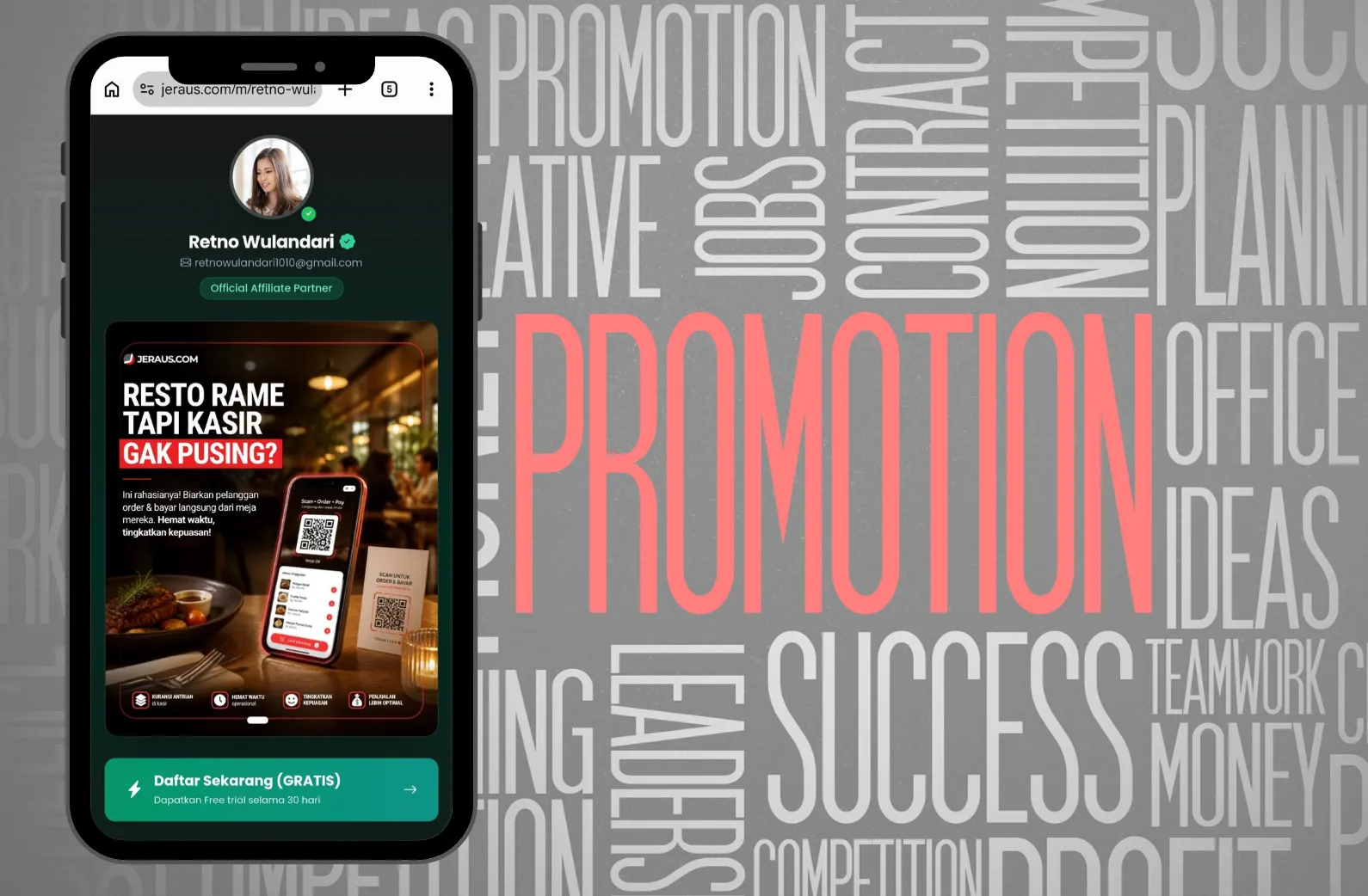 Optimalkan Promosi Afiliasi Anda dengan Fitur Microsite Jeraus.com