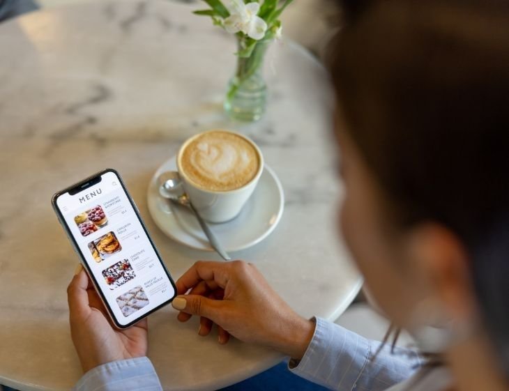 Jeraus POS dashboard on a tablet